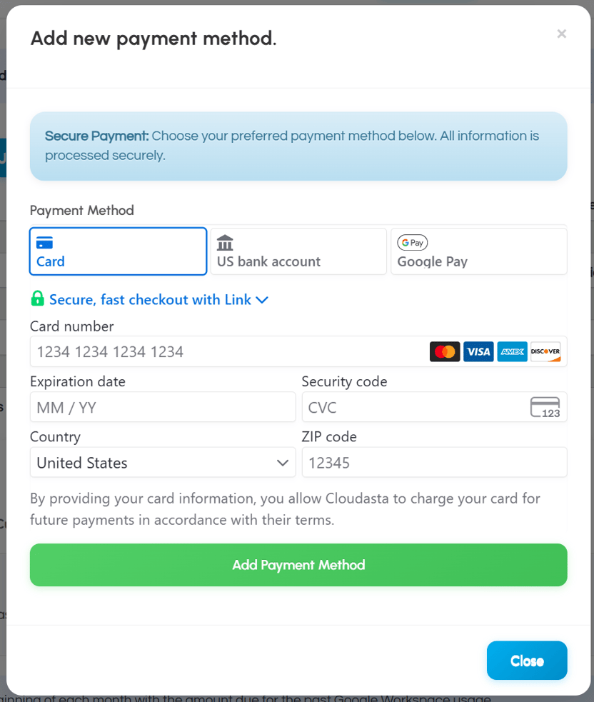 How to Update Your Payment Method